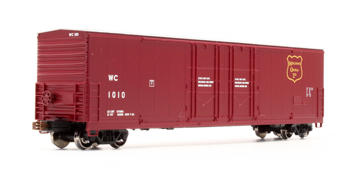 Pre-Owned SXT1027 Evans (USRE) 5100 RBL Double 8' Plug Door Box Car Wisconsin Central - Road #1010