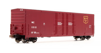 Pre-Owned SXT1027 Evans (USRE) 5100 RBL Double 8' Plug Door Box Car Wisconsin Central - Road #1010
