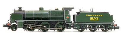 Pre-Owned SE&CR N Class SR Southern Railway Lined Maunsell Green 2-6-0 Steam Locomotive No.1823 - DCC Sound