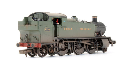 Pre-Owned GWR Class 61XX Large Prairie 2-6-2T No.6110 Steam Locomotive - Custom Weathered - DCC Fitted