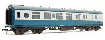 Pre-Owned 39-462 LMS 57ft 'Porthole' Brake Second Corridor BR Blue & Grey No. M27001M
