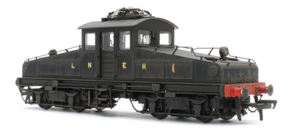 1202W Bespoke Weathered North Eastern Railway ES1 LNER Unlined Black Bo-Bo Electric Locomotive No.1