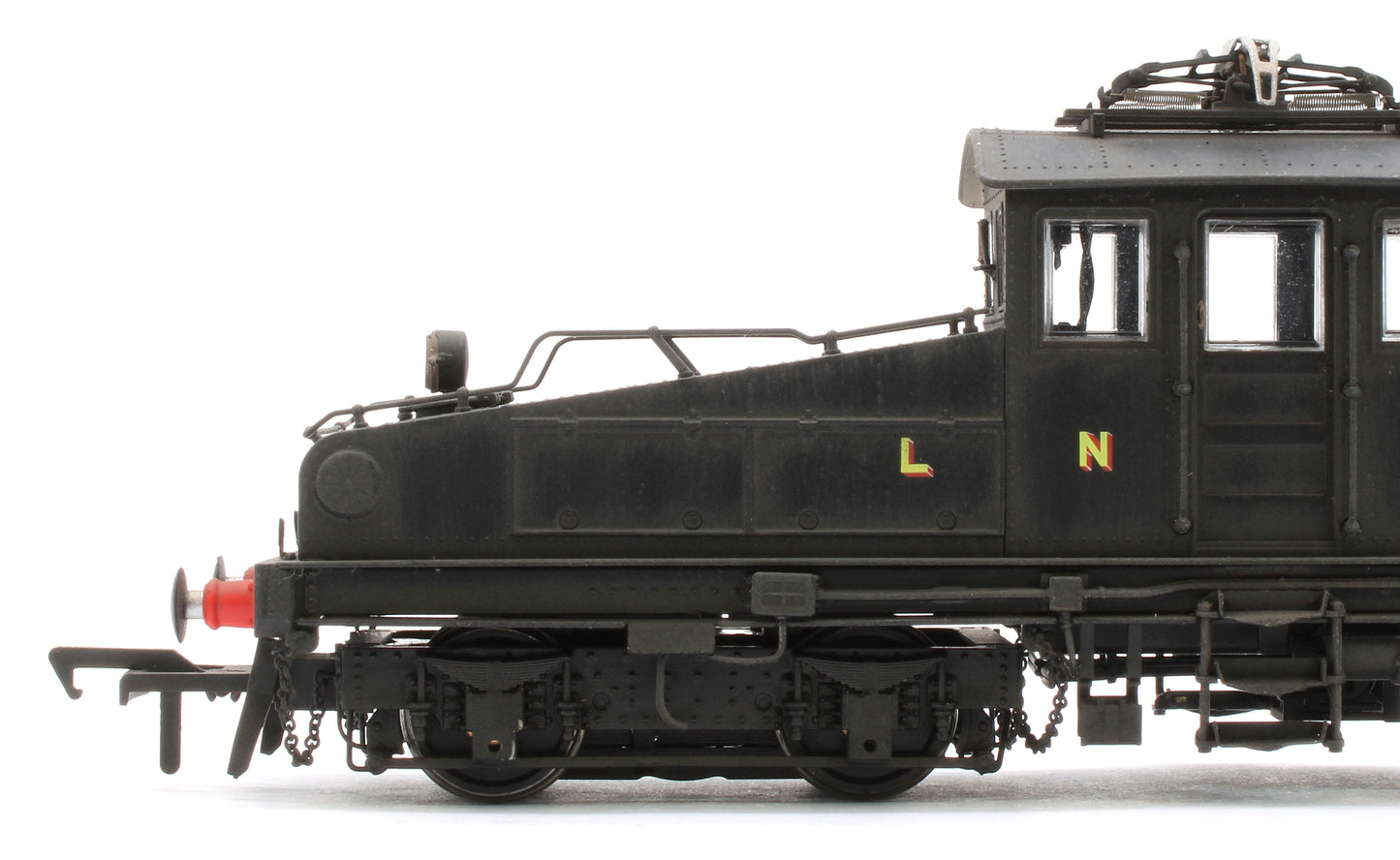 1202W Bespoke Weathered North Eastern Railway ES1 LNER Unlined Black Bo-Bo Electric Locomotive No.1