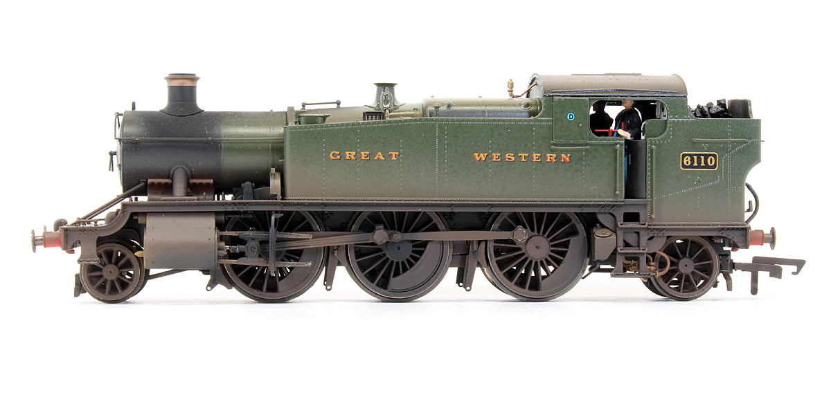 Pre-Owned GWR Class 61XX Large Prairie 2-6-2T No.6110 Steam Locomotive - Custom Weathered - DCC Fitted