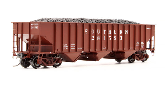 Pre-Owned 15023-06 Pullman Standard P3-3 2750 Cubic Foot Open Hopper Original Red 1-1958 - Road #281583