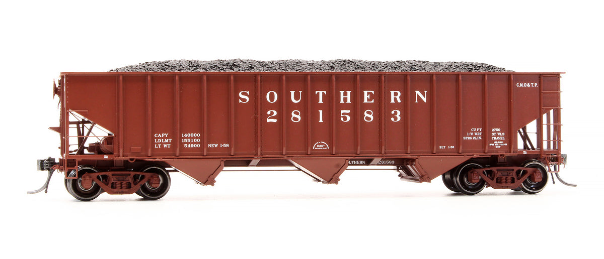 Pre-Owned 15023-06 Pullman Standard P3-3 2750 Cubic Foot Open Hopper Original Red 1-1958 - Road #281583