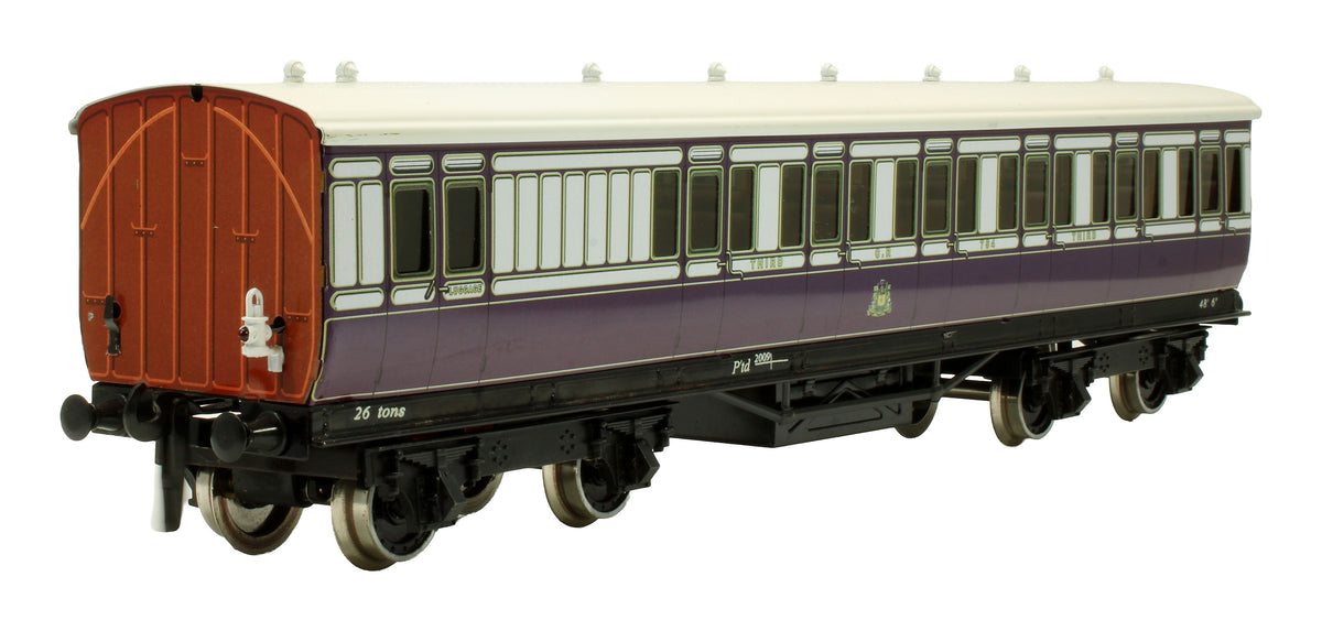 Pre-Owned Set of 3x CR 1st / 3rd Class Coaches