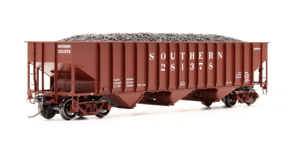 Pre-Owned 15023-02 Pullman Standard P3-3 2750 Cubic Foot Open Hopper Original Red 1-1958 - Road #281378