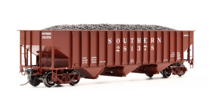 Pre-Owned 15023-02 Pullman Standard P3-3 2750 Cubic Foot Open Hopper Original Red 1-1958 - Road #281378