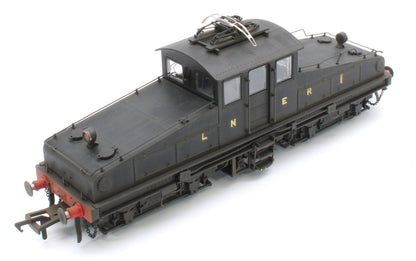 1202W Bespoke Weathered North Eastern Railway ES1 LNER Unlined Black Bo-Bo Electric Locomotive No.1