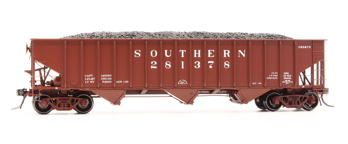 Pre-Owned 15023-02 Pullman Standard P3-3 2750 Cubic Foot Open Hopper Original Red 1-1958 - Road #281378