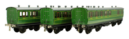 Pre-Owned Set of 3x SR 1st / 3rd Class Coaches