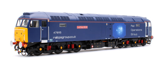 Class 47 815 'Lost Boys 68-88' Rail Operations Group Diesel Locomotive - DCC Sound