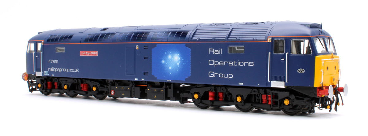 Pre-Owned GM4240221 Class 47 815 'Lost Boys 68-88' Rail Operations Group Diesel Locomotive - DCC Sound