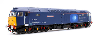Pre-Owned GM4240221 Class 47 815 'Lost Boys 68-88' Rail Operations Group Diesel Locomotive - DCC Sound