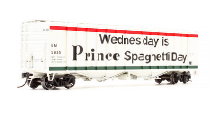 Pre-Owned 16039-01 General American 4180 Airslide Covered Hopper B&M "Prince Spag 1984" - Road #5835