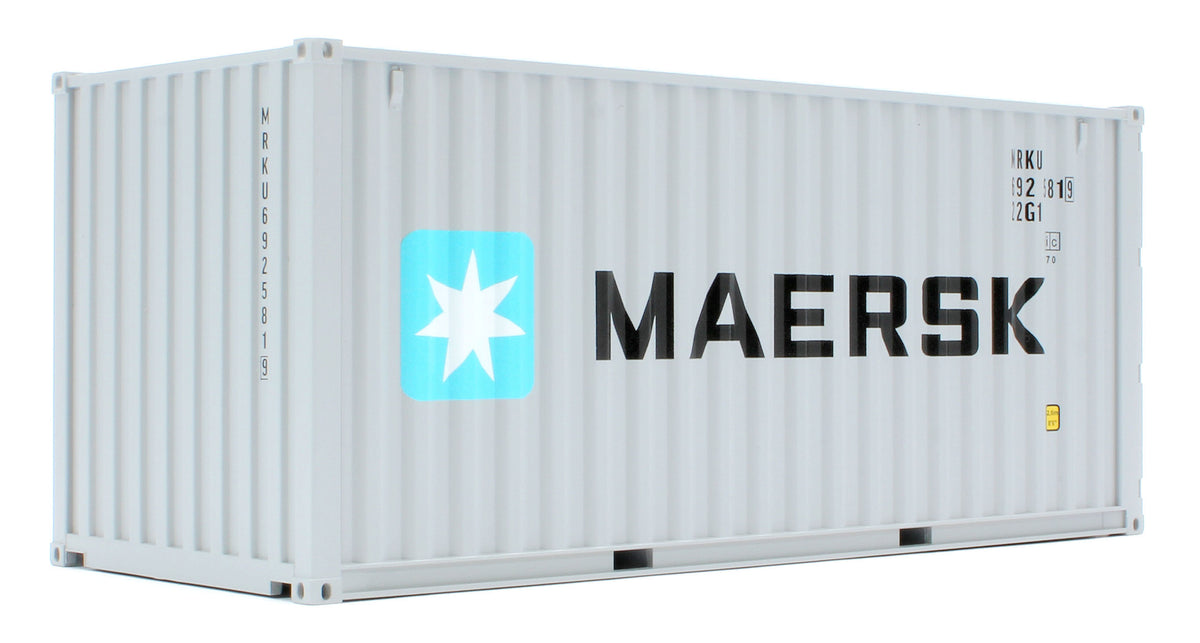 7F-028-001 20ft Container Maersk MRKU 692581 9 22G1