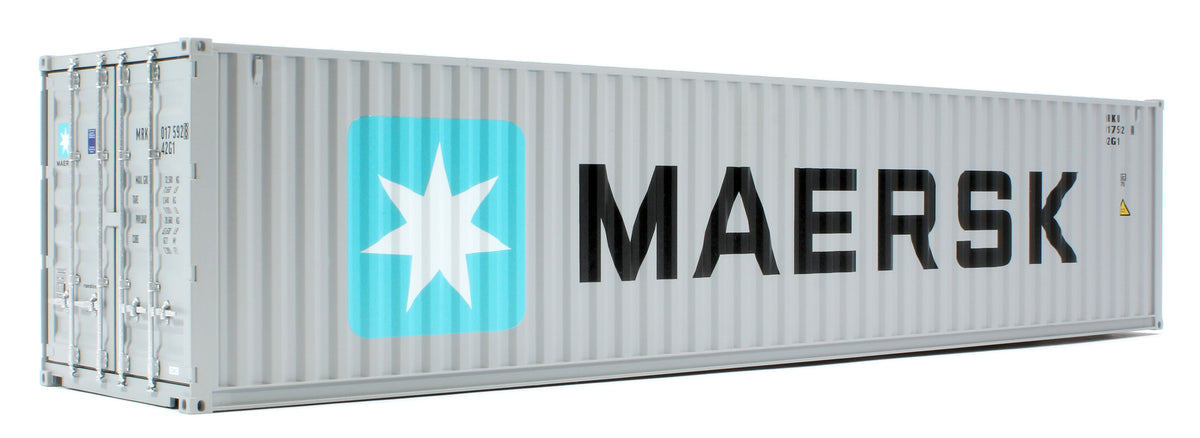 7F-028-201 40ft Container Maersk MRKU 017592 8 42G1