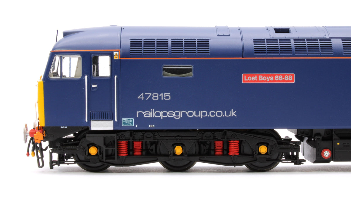 Pre-Owned GM4240221 Class 47 815 'Lost Boys 68-88' Rail Operations Group Diesel Locomotive - DCC Sound