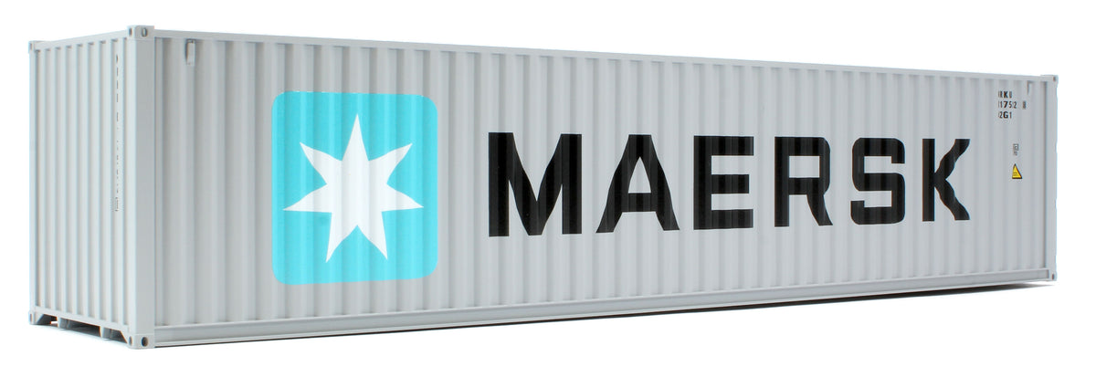 7F-028-201 40ft Container Maersk MRKU 017592 8 42G1