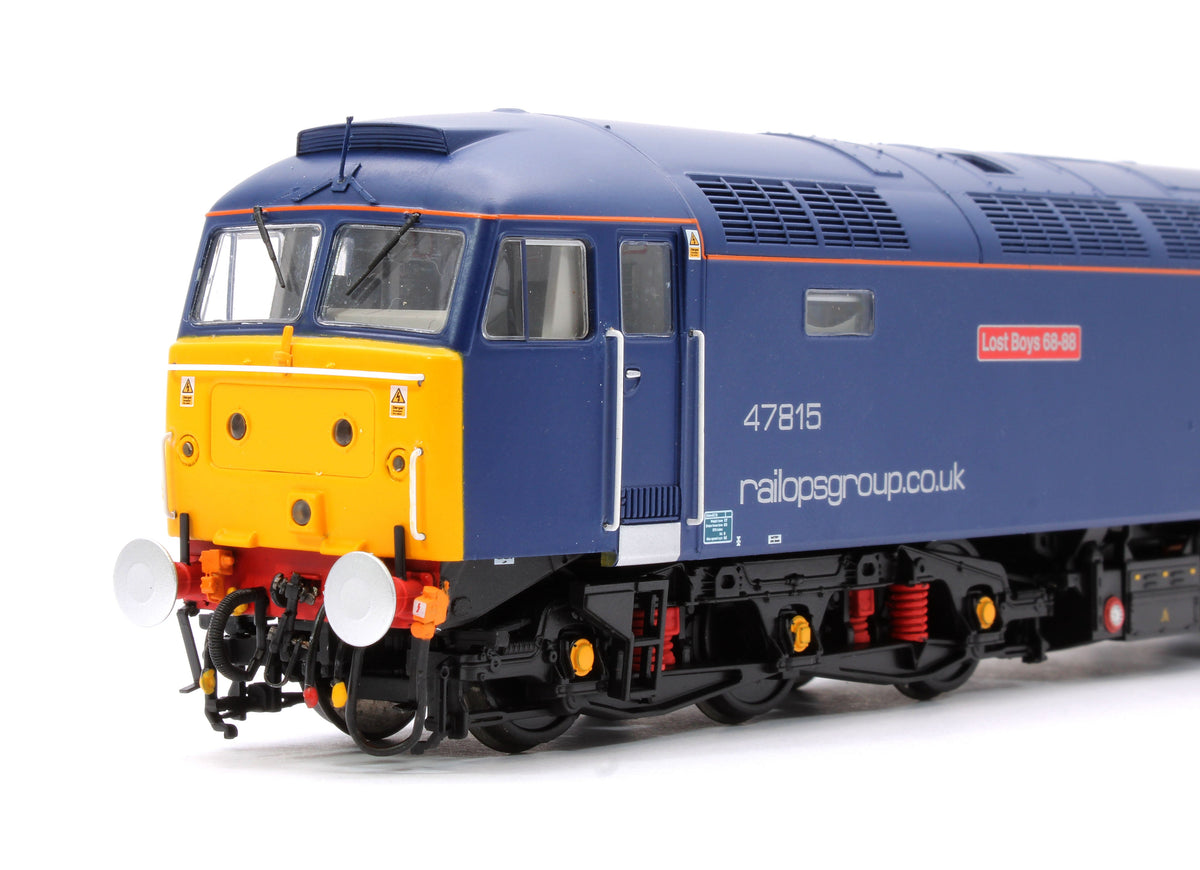 Pre-Owned GM4240221 Class 47 815 'Lost Boys 68-88' Rail Operations Group Diesel Locomotive - DCC Sound