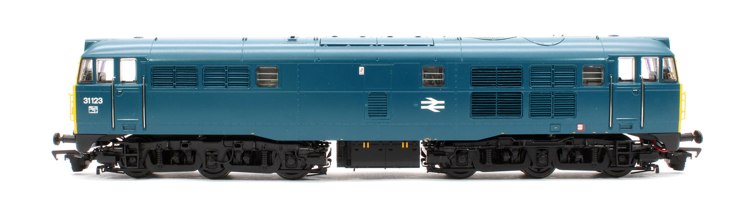 Class 31/1 31123 BR Blue Diesel Locomotive - DCC Sound Deluxe