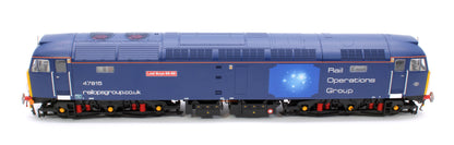 Class 47 815 'Lost Boys 68-88' Rail Operations Group Diesel Locomotive - DCC Sound