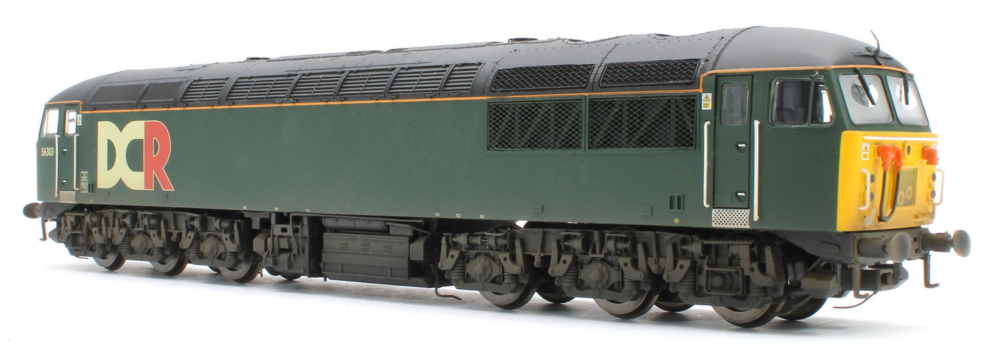 R3660 Bespoke Class 56303 DCR Green Diesel Locomotive - Weathered & Sound Fitted