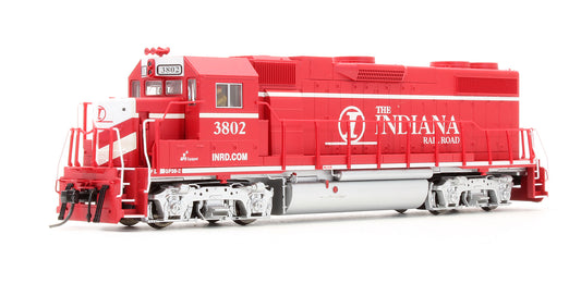 Pre-Owned GP38-2 Diesel Locomotive Indiana Railroad - Road #3802 - DCC Sound