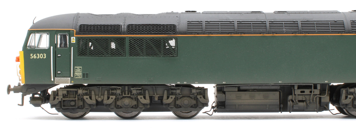 R3660 Bespoke Class 56303 DCR Green Diesel Locomotive - Weathered & Sound Fitted