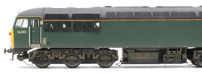 R3660 Bespoke Class 56303 DCR Green Diesel Locomotive - Weathered & Sound Fitted