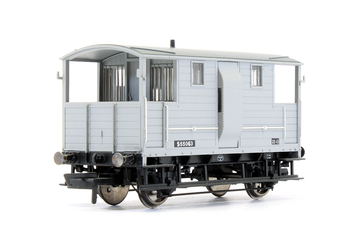 Pre-Owned R6915B BR Grey (Ex-LSWR) 20T Brake Van '55063'