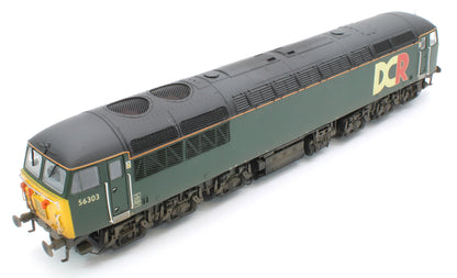 R3660 Bespoke Class 56303 DCR Green Diesel Locomotive - Weathered & Sound Fitted