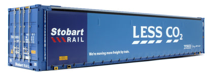 7F-028-801 45ft Curtain Side Container Tesco less CO2 TESU 450028 0 LLP9