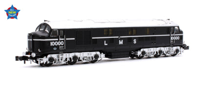 Pre-Owned 372-910 LMS 10000 LMS Black & Silver Diesel Locomotive