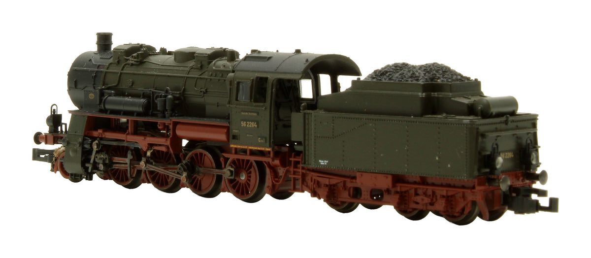 Pre-Owned 7900 2-8-0 Class 56 German State Railway 56 2264 Pre-War Steam Locomotive Train Set