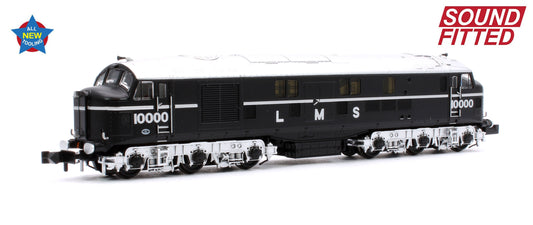 Pre-Owned LMS 10000 LMS Black & Silver Diesel Locomotive - DCC Sound