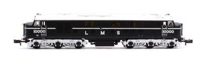 Pre-Owned 372-910 LMS 10000 LMS Black & Silver Diesel Locomotive