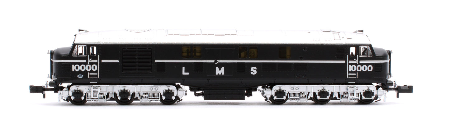 Pre-Owned LMS 10000 LMS Black & Silver Diesel Locomotive - DCC Sound