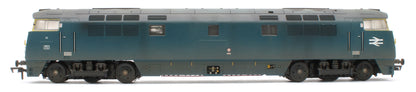 4D-003-020D Bespoke Weathered Class 52 Western Trooper BR Blue Full Yellow Ends D1033 Diesel Locomotive - DCC Fitted