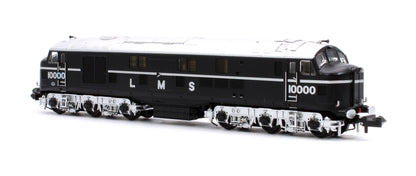 Pre-Owned LMS 10000 LMS Black & Silver Diesel Locomotive - DCC Sound