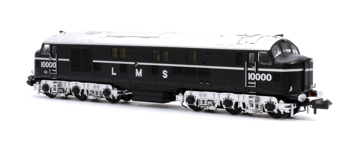Pre-Owned 372-910 LMS 10000 LMS Black & Silver Diesel Locomotive