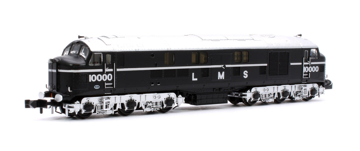 Pre-Owned 372-910 LMS 10000 LMS Black & Silver Diesel Locomotive
