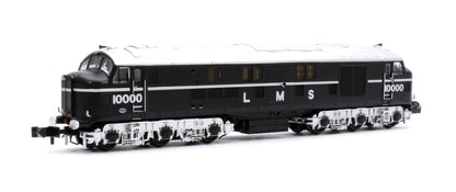 Pre-Owned 372-910 LMS 10000 LMS Black & Silver Diesel Locomotive