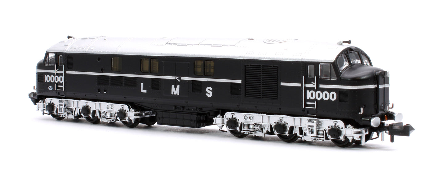 Pre-Owned LMS 10000 LMS Black & Silver Diesel Locomotive - DCC Sound