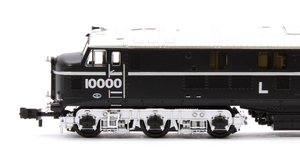 Pre-Owned 372-910 LMS 10000 LMS Black & Silver Diesel Locomotive