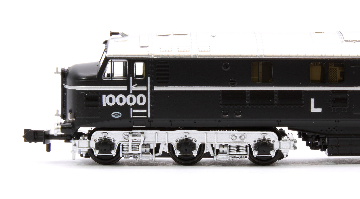 Pre-Owned LMS 10000 LMS Black & Silver Diesel Locomotive - DCC Sound