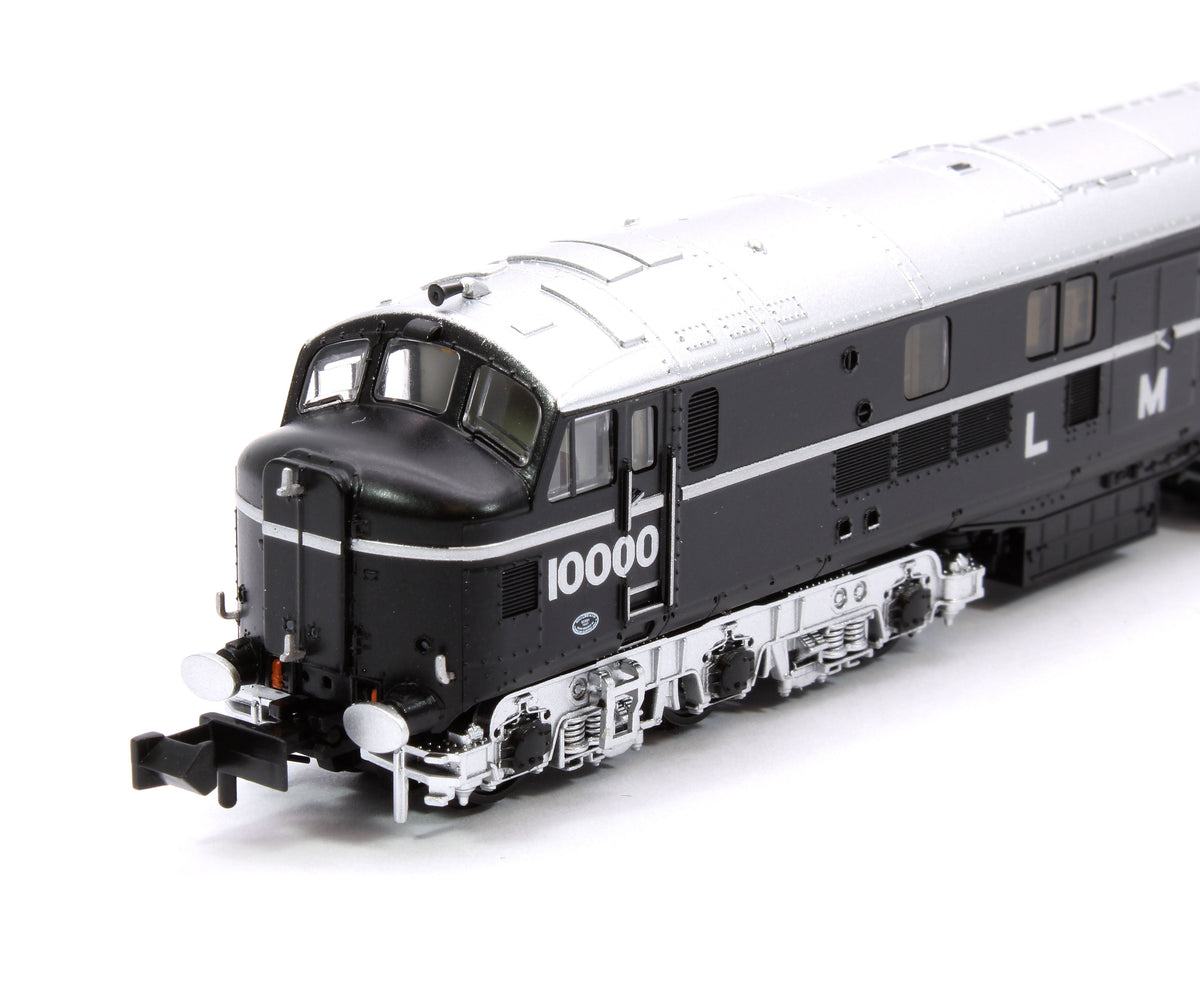 Pre-Owned 372-910 LMS 10000 LMS Black & Silver Diesel Locomotive