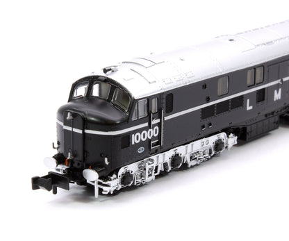 Pre-Owned 372-910 LMS 10000 LMS Black & Silver Diesel Locomotive