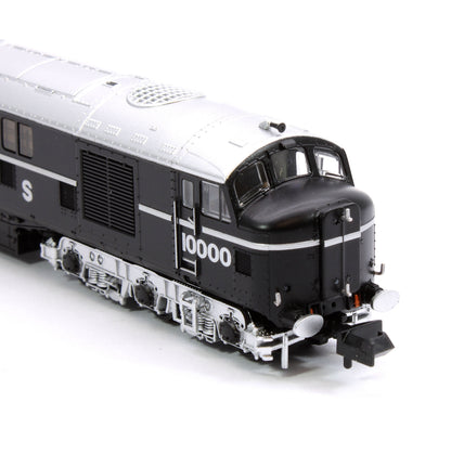 Pre-Owned 372-910 LMS 10000 LMS Black & Silver Diesel Locomotive